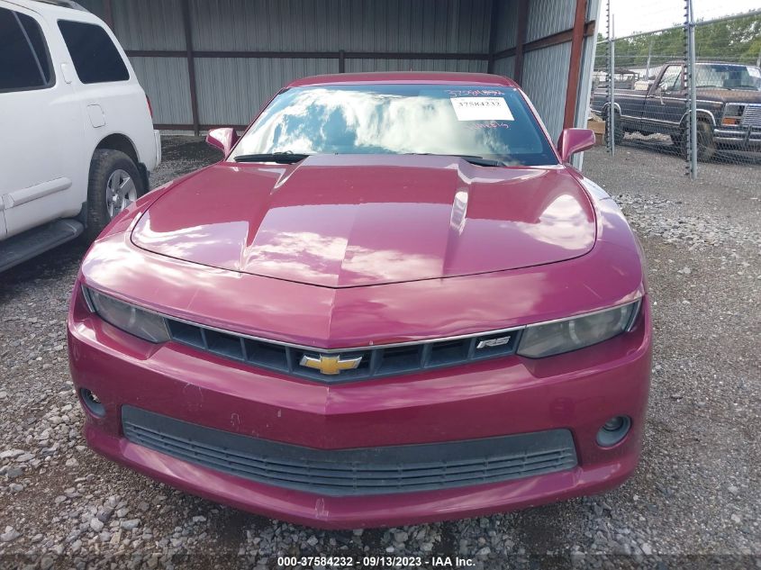 2014 CHEVROLET CAMARO LT - 2G1FC1E32E9272713