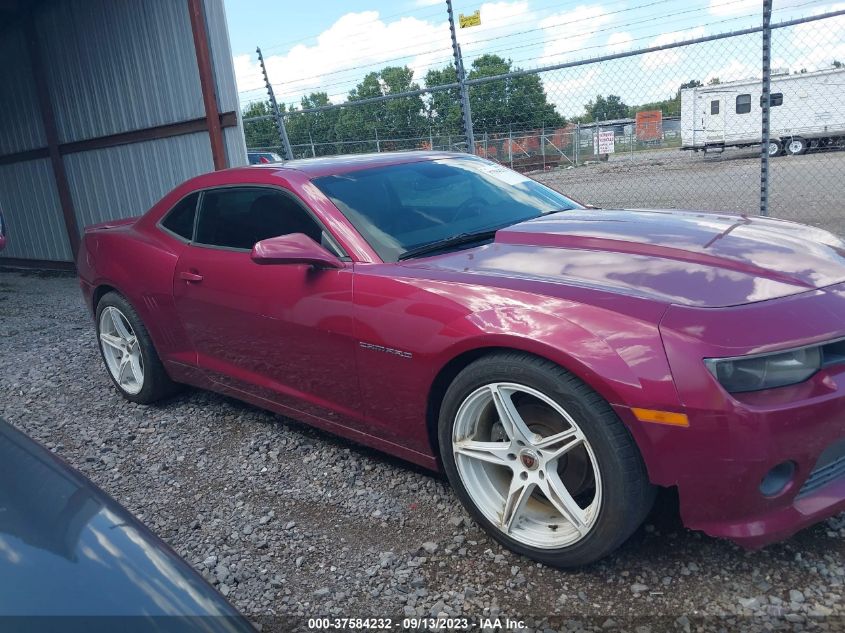 2014 CHEVROLET CAMARO LT - 2G1FC1E32E9272713