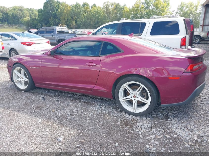 2014 CHEVROLET CAMARO LT - 2G1FC1E32E9272713