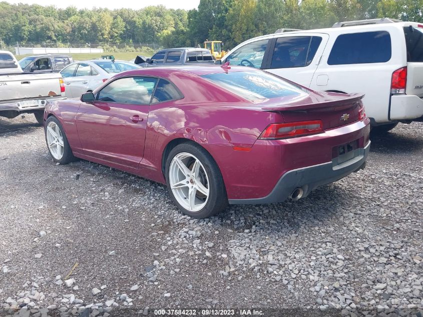 2014 CHEVROLET CAMARO LT - 2G1FC1E32E9272713