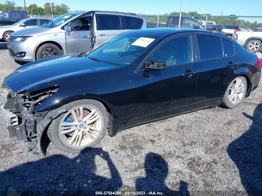 2013 INFINITI G37 SEDAN X JN1CV6AR0DM764365