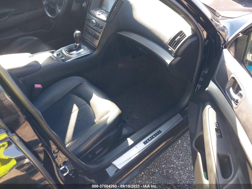 2013 INFINITI G37 SEDAN X JN1CV6AR0DM764365