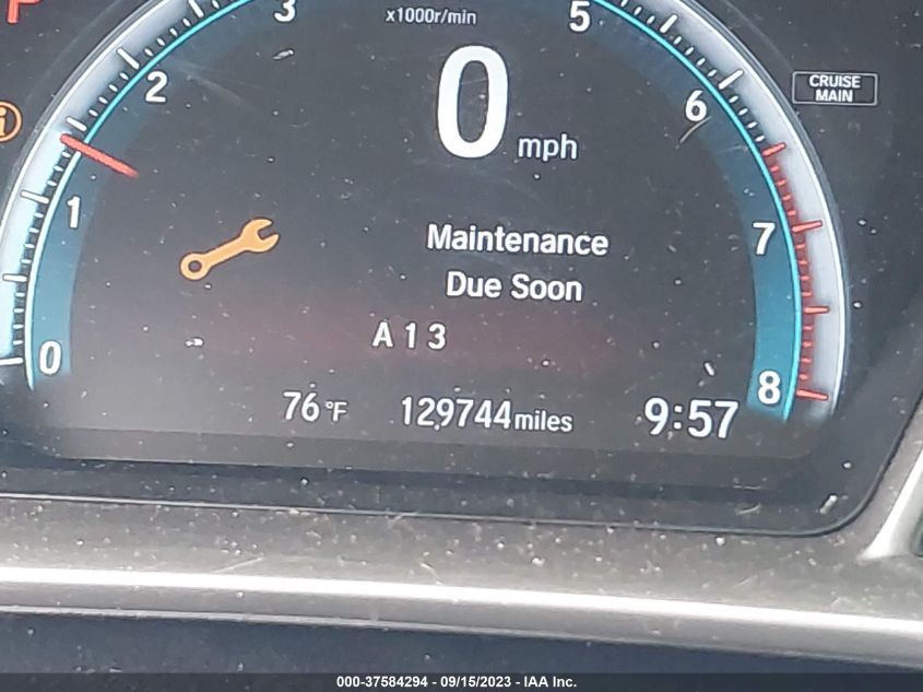 2018 HONDA CIVIC EX-L - JHMFC1F71JX028232