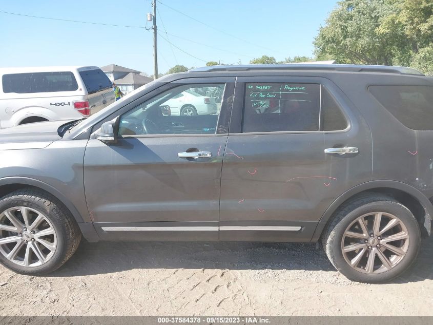 2017 FORD EXPLORER LIMITED - 1FM5K8F83HGD24344