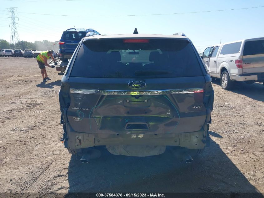 2017 FORD EXPLORER LIMITED - 1FM5K8F83HGD24344