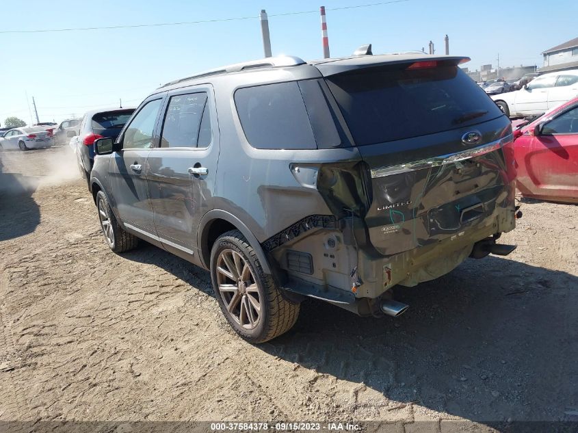 2017 FORD EXPLORER LIMITED - 1FM5K8F83HGD24344