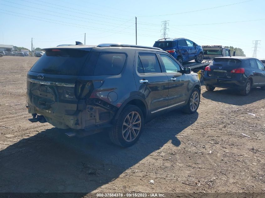 2017 FORD EXPLORER LIMITED - 1FM5K8F83HGD24344