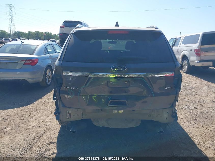 2017 FORD EXPLORER LIMITED - 1FM5K8F83HGD24344