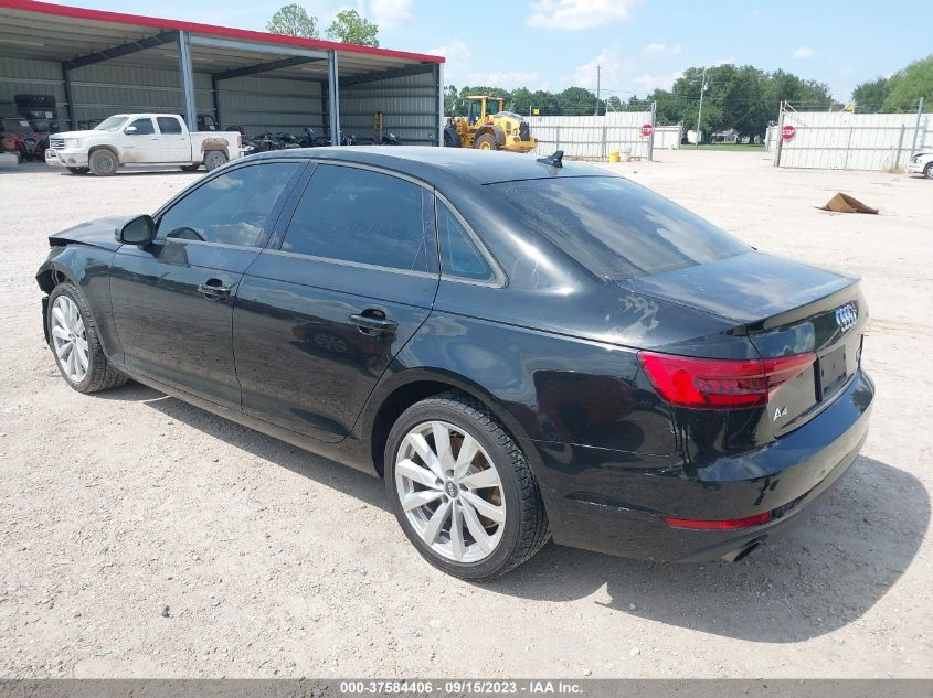 2017 AUDI A4 PREMIUM - WAUANAF49HN059811