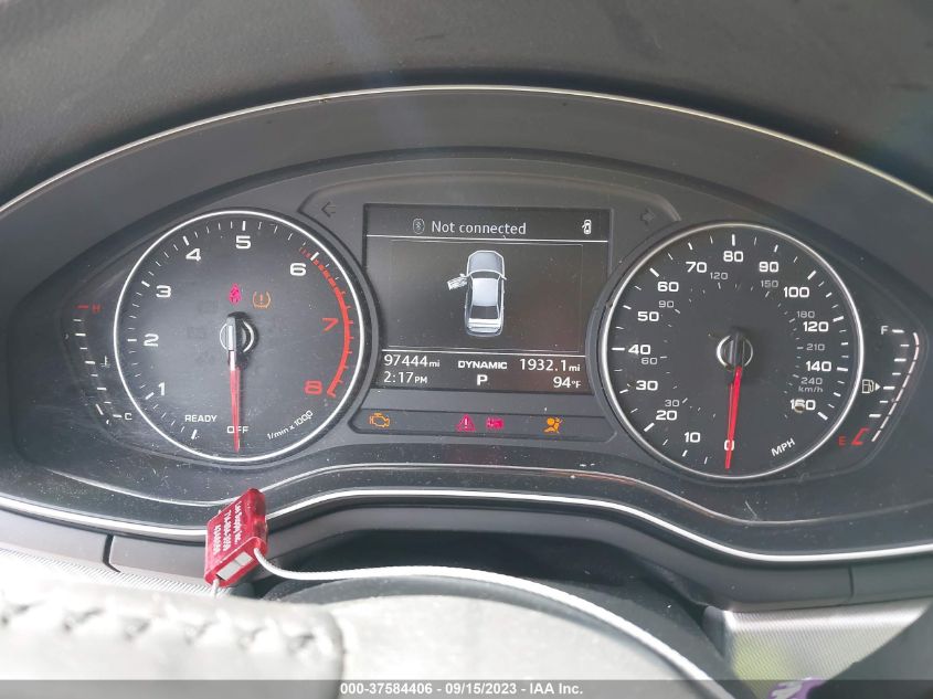 2017 AUDI A4 PREMIUM - WAUANAF49HN059811