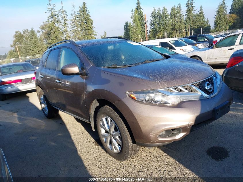 2014 NISSAN MURANO SV - JN8AZ1MW8EW518560