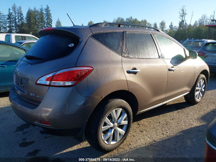 2014 NISSAN MURANO SV - JN8AZ1MW8EW518560
