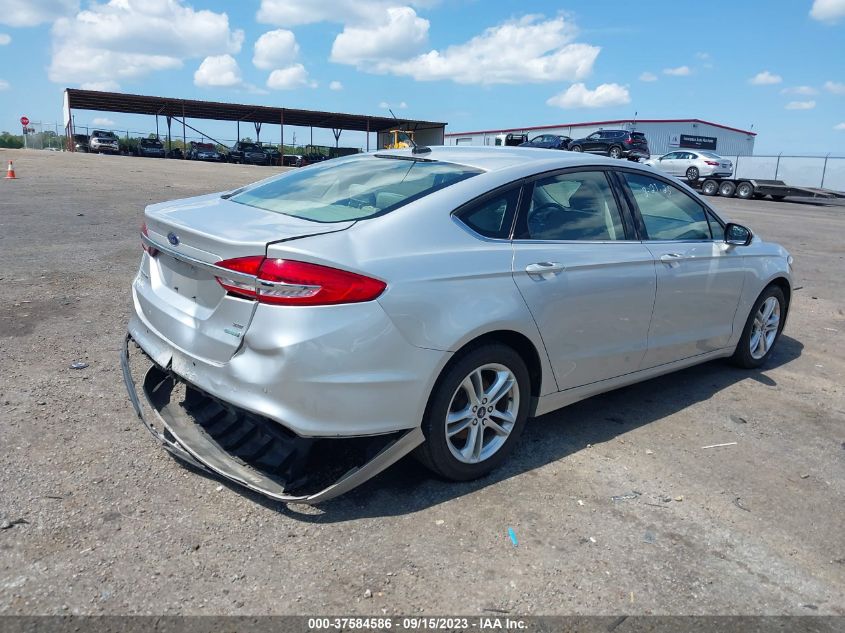 2018 FORD FUSION SE - 3FA6P0HD2JR278547