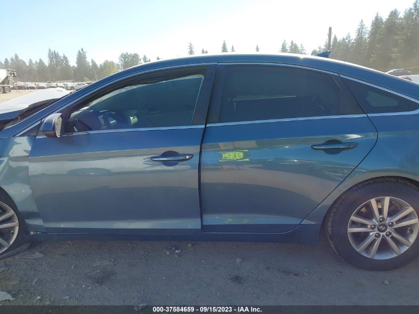 2017 HYUNDAI SONATA 2.4L - 5NPE24AF2HH531144