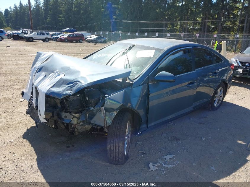 2017 HYUNDAI SONATA 2.4L - 5NPE24AF2HH531144