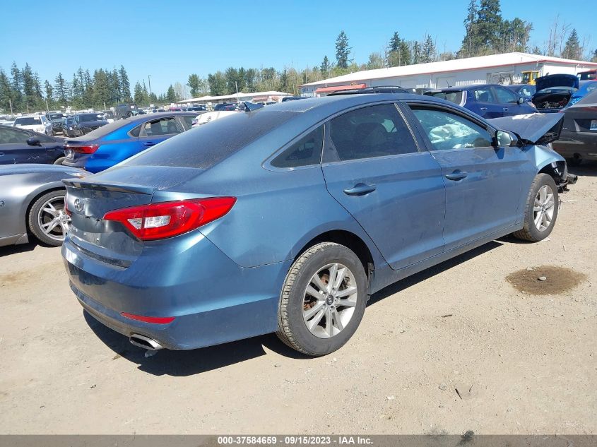 2017 HYUNDAI SONATA 2.4L - 5NPE24AF2HH531144