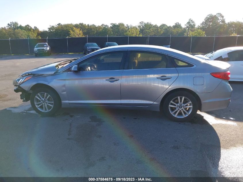 2017 HYUNDAI SONATA 2.4L - 5NPE24AF1HH521799