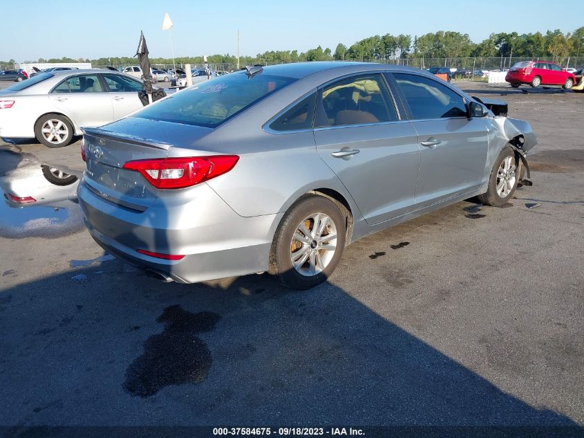 2017 HYUNDAI SONATA 2.4L - 5NPE24AF1HH521799