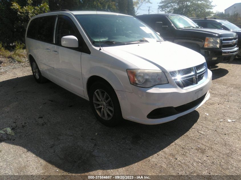 2014 DODGE GRAND CARAVAN SXT - 2C4RDGCG2ER264041