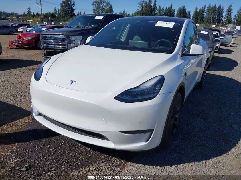 2020 TESLA MODEL Y LONG RANGE - 5YJYGDEE7LF059322