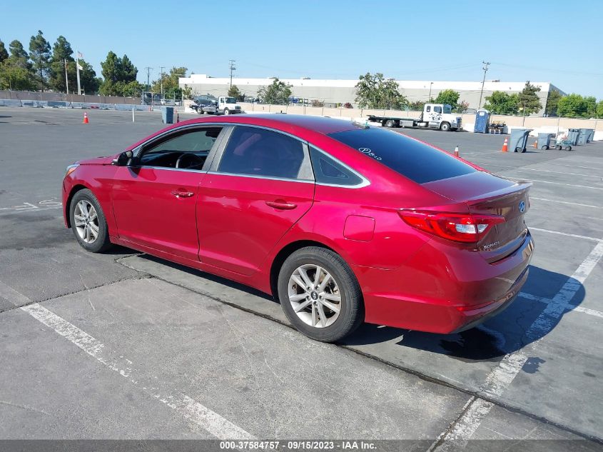 2016 HYUNDAI SONATA 1.6T ECO - 5NPE24AA9GH427222