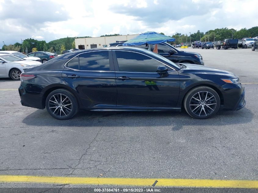 2021 TOYOTA CAMRY SE/SE NIGHT SHADE - 4T1G11AK6MU515578