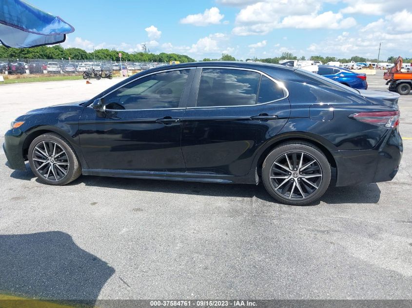 2021 TOYOTA CAMRY SE/SE NIGHT SHADE - 4T1G11AK6MU515578