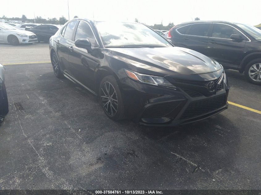 2021 TOYOTA CAMRY SE/SE NIGHT SHADE - 4T1G11AK6MU515578