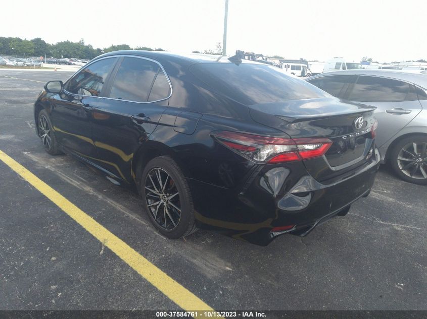 2021 TOYOTA CAMRY SE/SE NIGHT SHADE - 4T1G11AK6MU515578