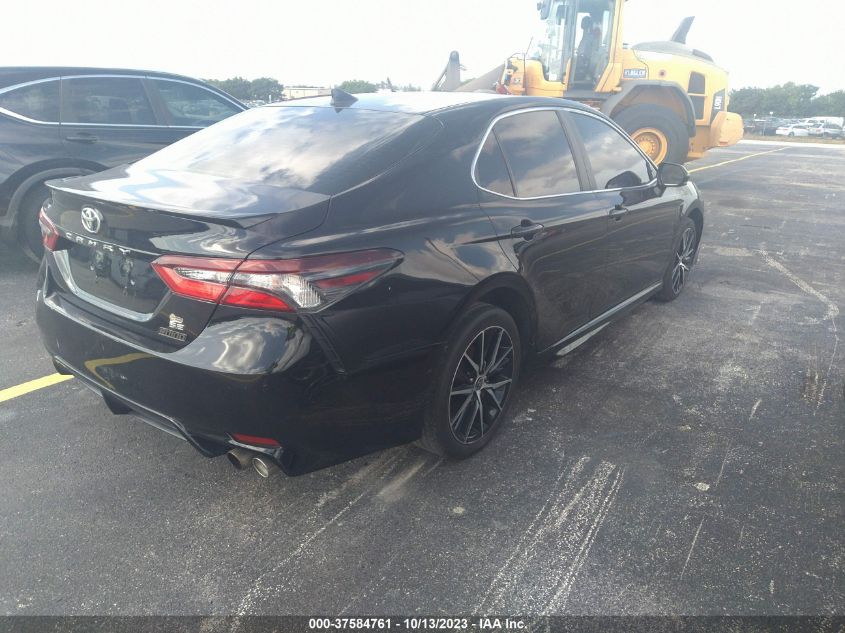 2021 TOYOTA CAMRY SE/SE NIGHT SHADE - 4T1G11AK6MU515578