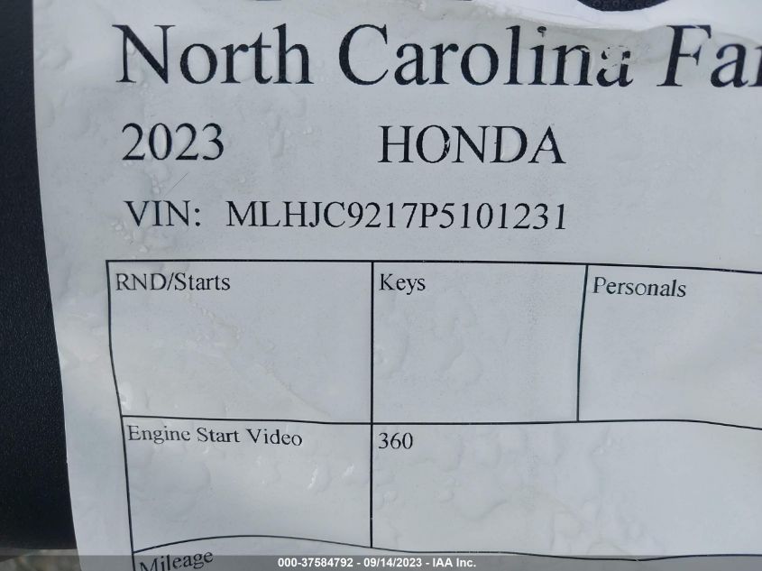 2023 HONDA GROM 125 - MLHJC9217P5101231
