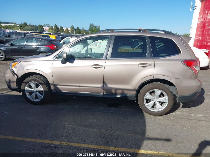 2016 SUBARU FORESTER 2.5I LIMITED - JF2SJAHC1GH490312