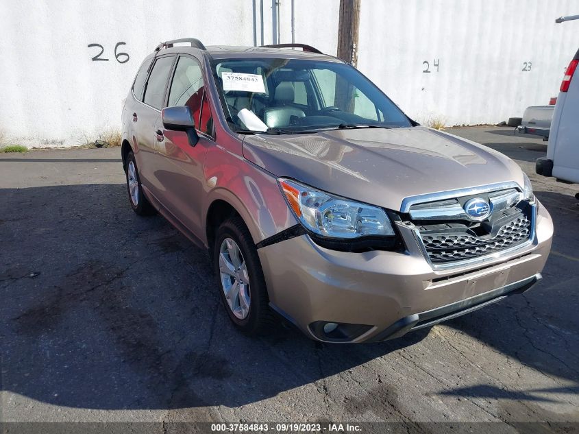 2016 SUBARU FORESTER 2.5I LIMITED - JF2SJAHC1GH490312