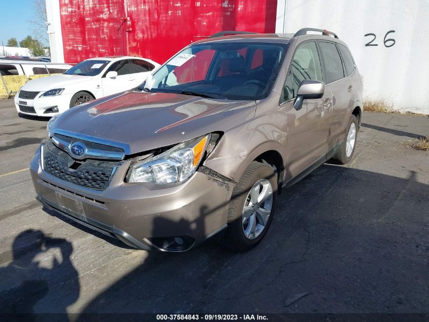 2016 SUBARU FORESTER 2.5I LIMITED - JF2SJAHC1GH490312
