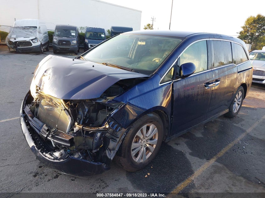 VIN 5FNRL5H38HB016440 2017 HONDA ODYSSEY SE