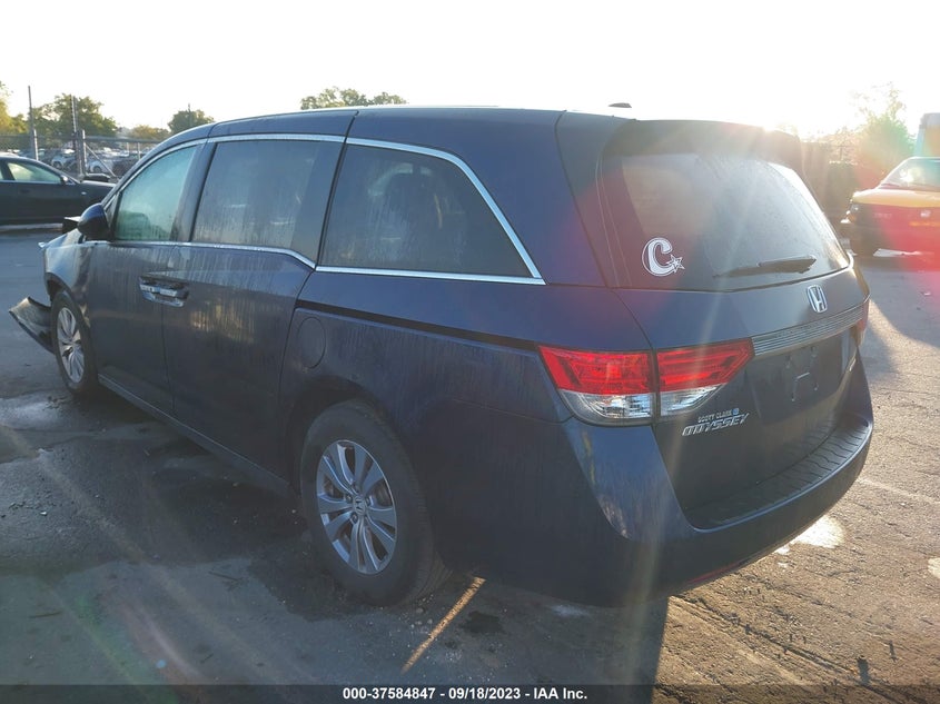 VIN 5FNRL5H38HB016440 2017 HONDA ODYSSEY SE