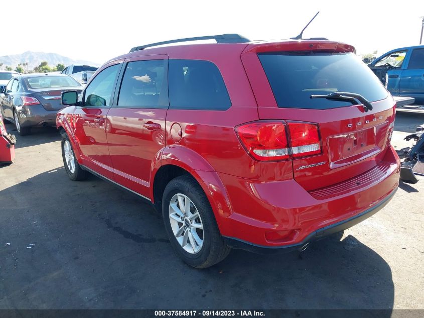 2015 DODGE JOURNEY SXT - 3C4PDCBG3FT557897