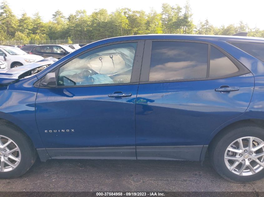 2022 CHEVROLET EQUINOX LS - 3GNAXSEV4NS145517