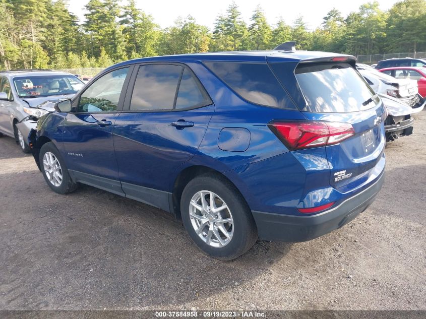 2022 CHEVROLET EQUINOX LS - 3GNAXSEV4NS145517