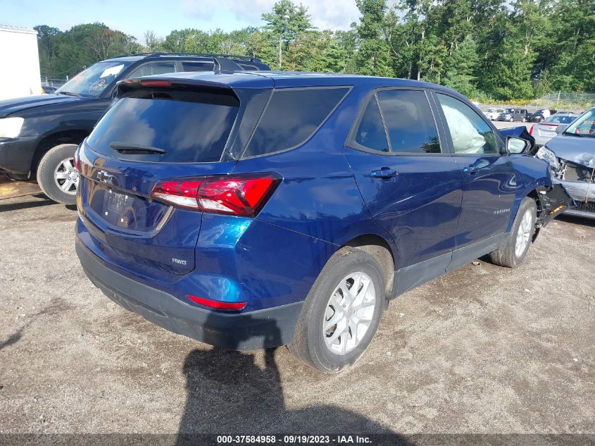 2022 CHEVROLET EQUINOX LS - 3GNAXSEV4NS145517