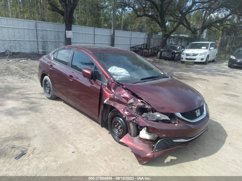 2014 HONDA CIVIC EX - 19XFB2F83EE001221