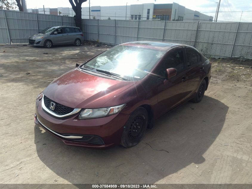 2014 HONDA CIVIC EX - 19XFB2F83EE001221