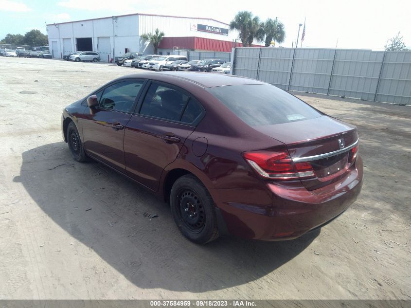 2014 HONDA CIVIC EX - 19XFB2F83EE001221