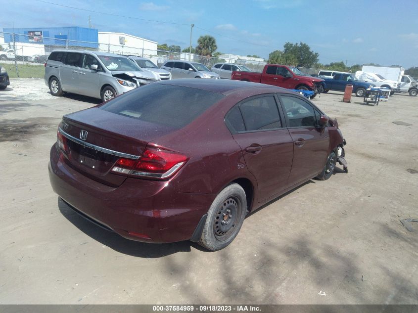 2014 HONDA CIVIC EX - 19XFB2F83EE001221
