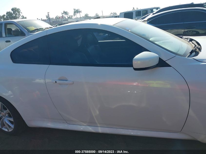 2013 INFINITI G37 COUPE JOURNEY JN1CV6EK5DM920980