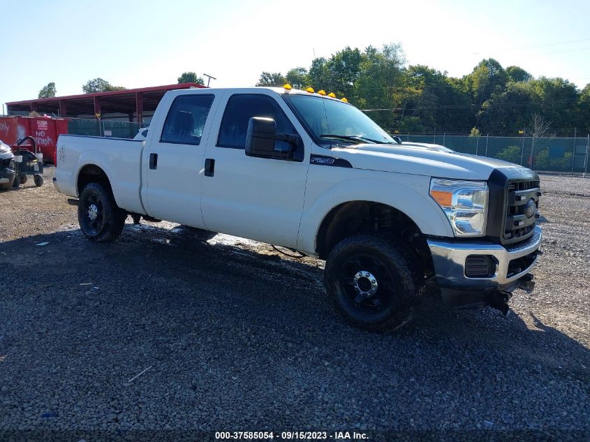 2016 FORD SUPER DUTY F-250 SRW LARIAT/PLATINUM - 1FT7W2B66GEC79364