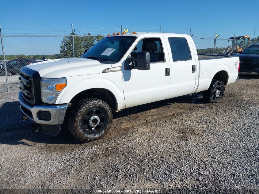 2016 FORD SUPER DUTY F-250 SRW LARIAT/PLATINUM - 1FT7W2B66GEC79364