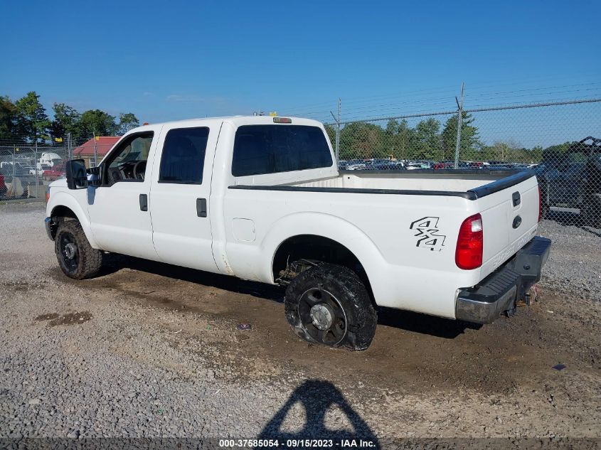 2016 FORD SUPER DUTY F-250 SRW LARIAT/PLATINUM - 1FT7W2B66GEC79364