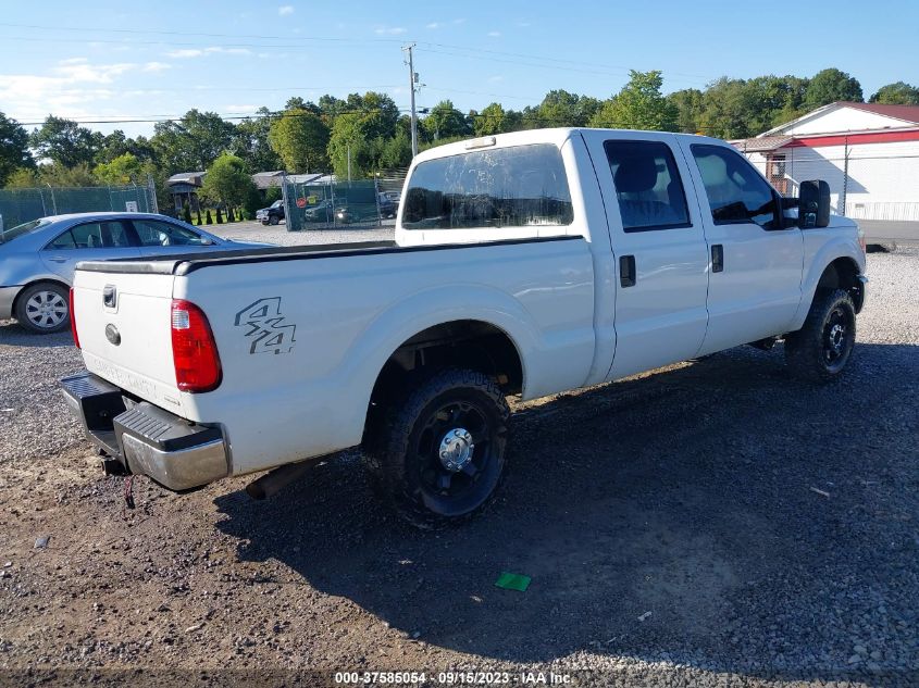 2016 FORD SUPER DUTY F-250 SRW LARIAT/PLATINUM - 1FT7W2B66GEC79364
