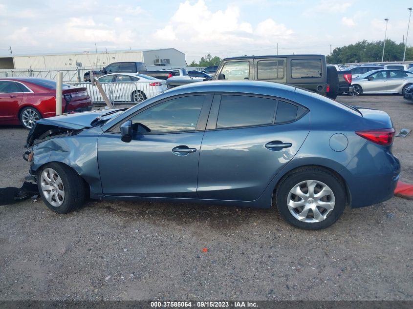 2015 MAZDA MAZDA3 I SPORT - 3MZBM1U7XFM180309